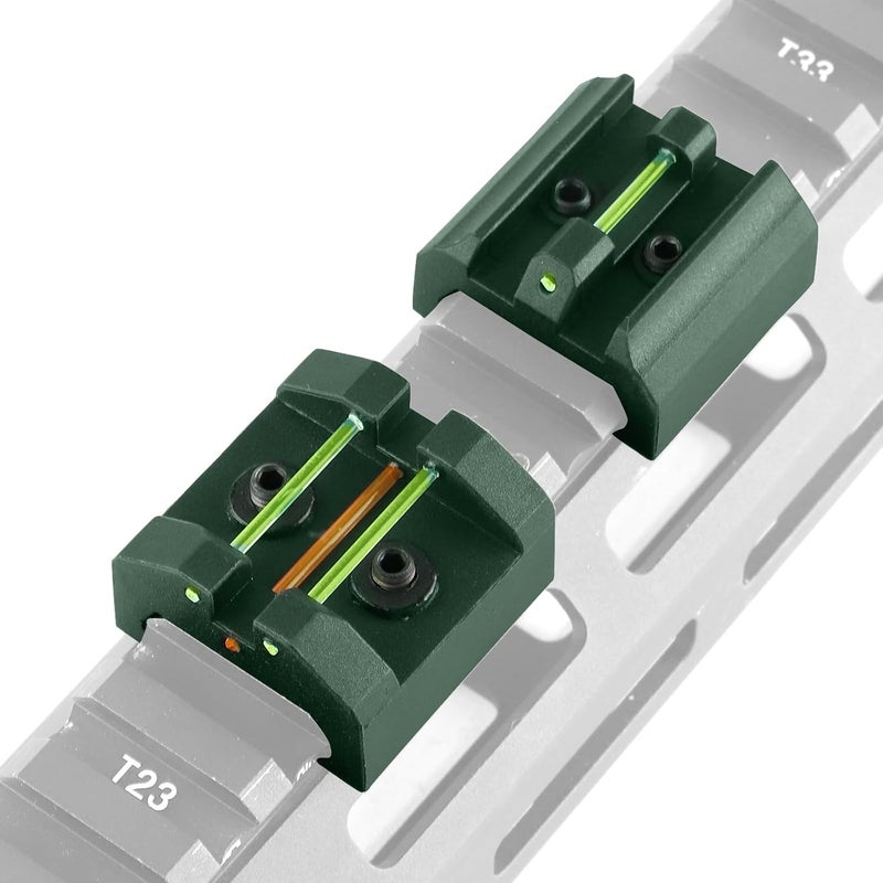 TPRCOL Low Baseline Fiber Optic Sight Front and Rear Sight - Image 5